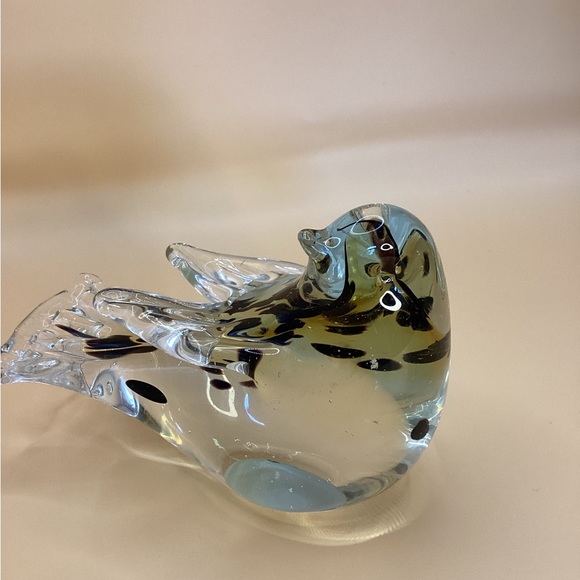 BEAUTIFUL ART GLASS Seal Decor or Paperweight - Picture 7 of 11